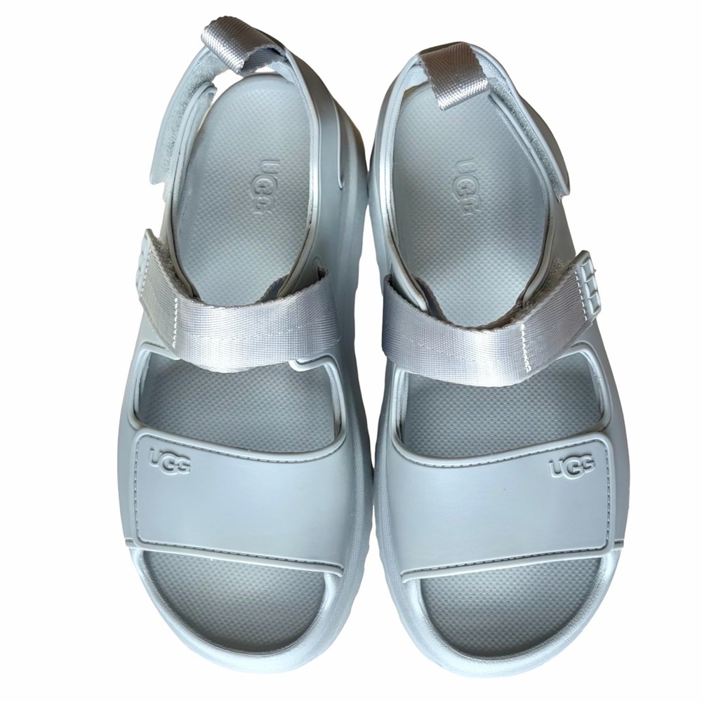 UGG Golden Glow Women’s Chunky Sport Sandals. Color: Sea Foam - Picture 2 of 10